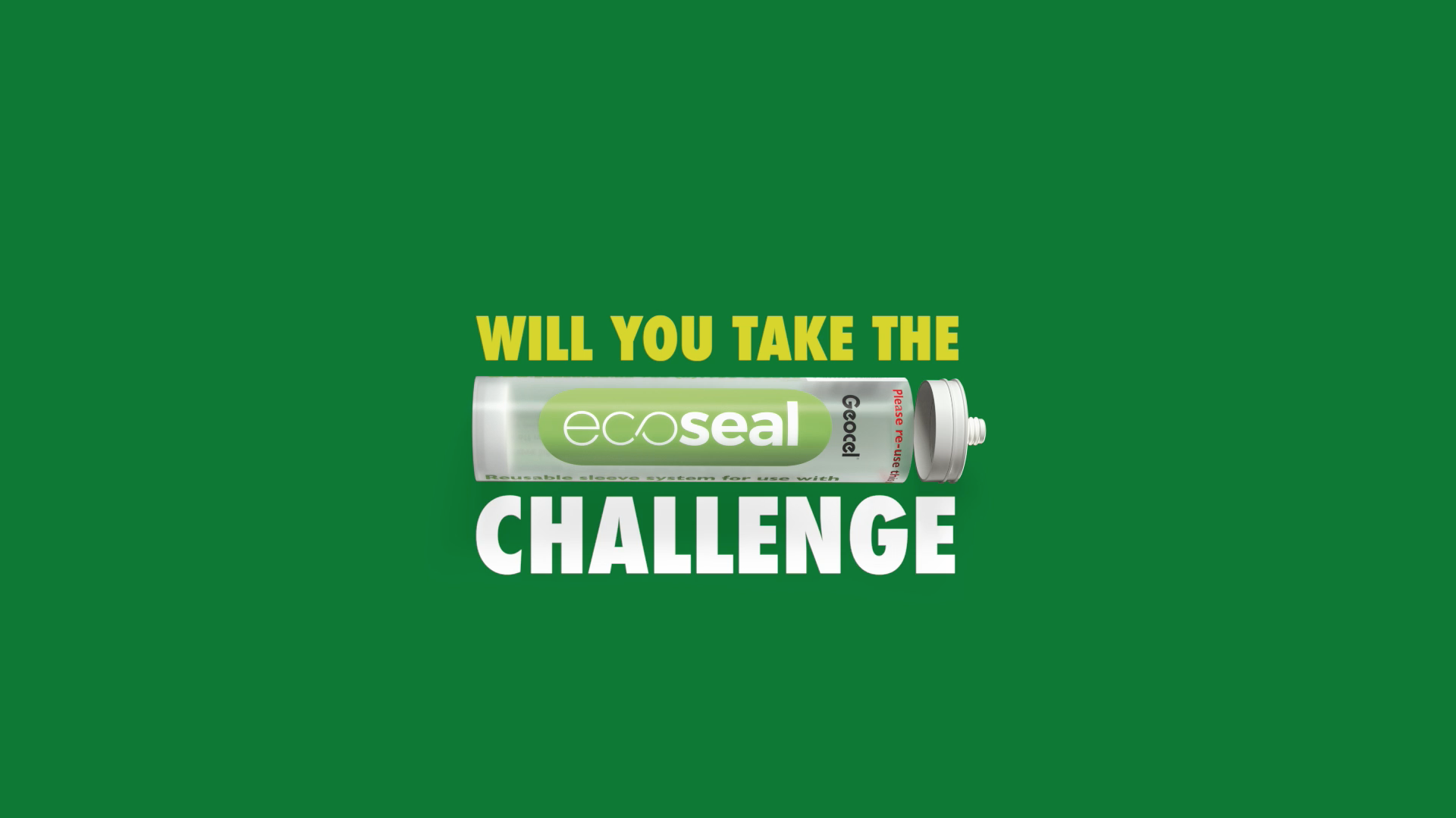 Will you take the ecoSEAL challenge?
